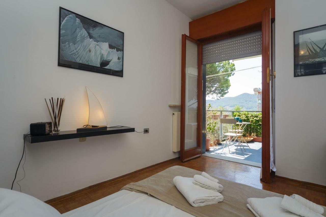 Casa Anna Sea View, Pool, Parking & Wifi Apartment Rapallo Luaran gambar